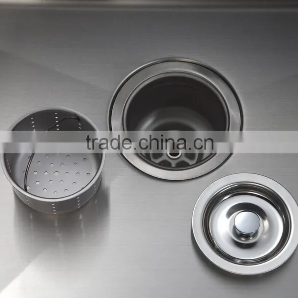 Building Materials Stainless Steel Single Handmade Kitchen Sink Construction Undermount Sink With Cupc Certififcation photo-5