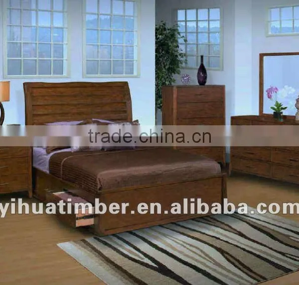 Carlsbad Storage Bed, Harvest Finish