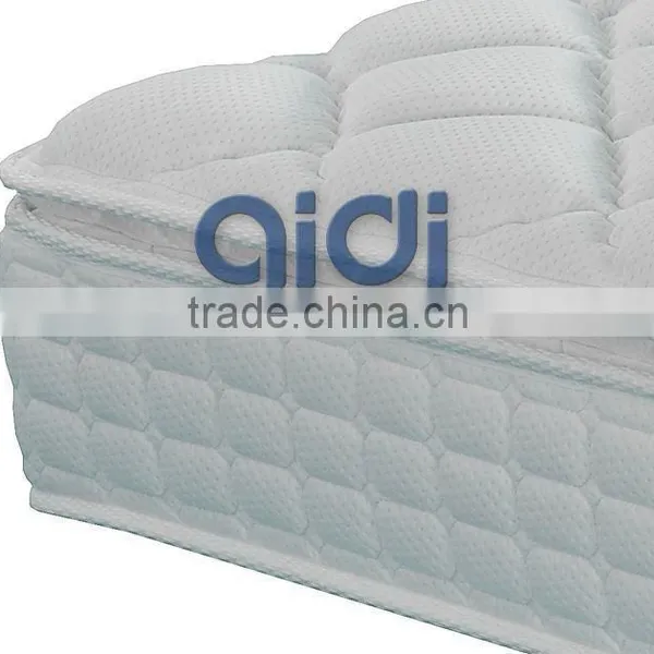 2014 High Quality Soft Convoluted Foam Pocket Spring 5-Star Hotel Mattress photo-2