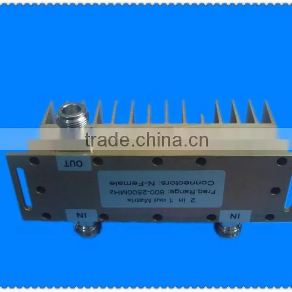 2 in 1 Out 3db Hybrid Coupler / Hybrid Combiner 800 - 2500MHz ( 2:1 Combiner )n Female photo-3