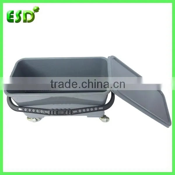 ESD Plastic Rectangular Bucket With Lid,Window Cleaning Bucket Quality Choice photo-6