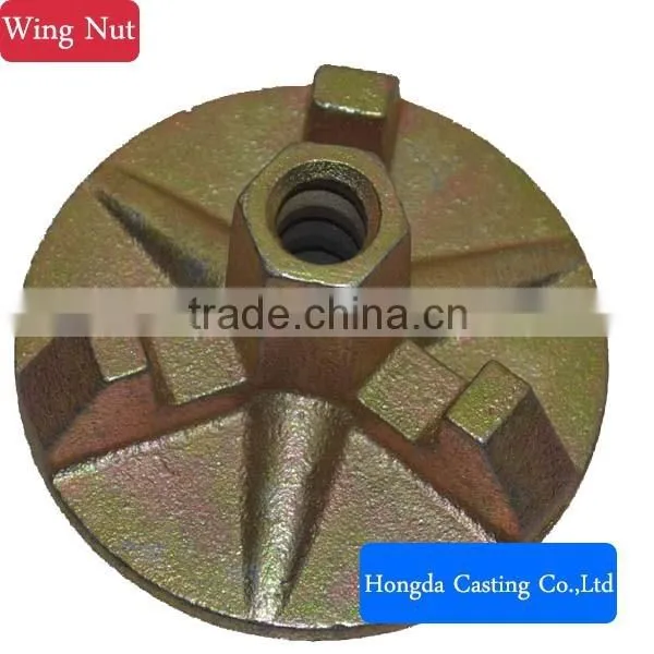 Construction Materials Double Wings Nodular Casting Wing Nut Dia90mm photo-2