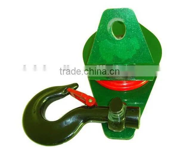 Drop Forged Hardware Alloy Steel/carbon Steel Lifting Hoist Single Wheel Open Type Steel Lifting Hoist Pulley Block photo-5
