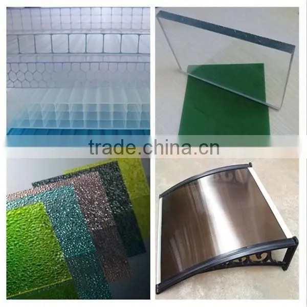 Asian Polycarbonate Sheet Manufacturer Clear pc Hollow Panel for Roofing (TN3580) photo-3