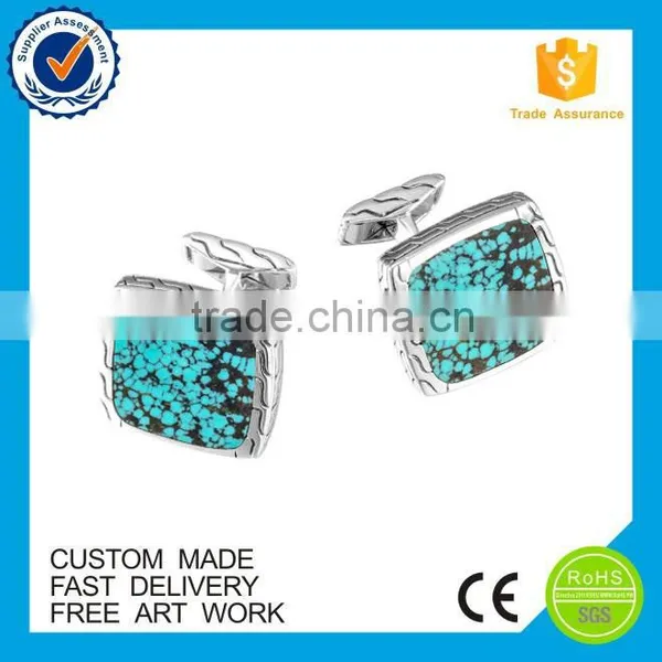 2016 New Arrival High Quality Custom Metal 3d Cufflinks photo-2