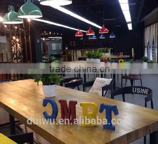 Wooden Dining Table and Chair Sets Restaurant Cafe Tables Chair Sets photo-4