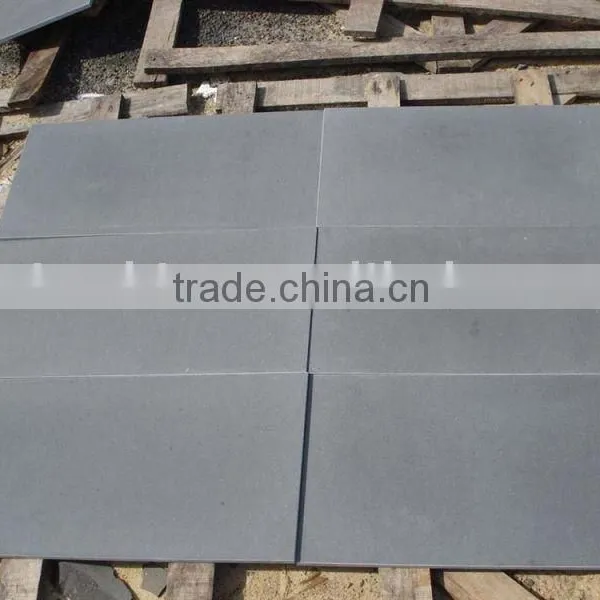 Black BAsalt Sandblasted tiles