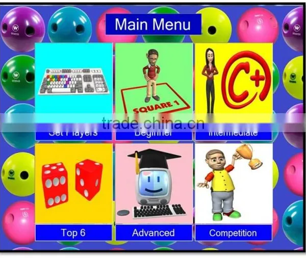 Electronic Bowling Games Software