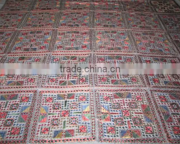 INDIAN FILIGREE BEDCOVER