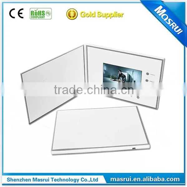 High Quality 2.4 Inch LCD Screen Video Greeting Card / Digital Business Card Used in Promotion,Invitation photo-2