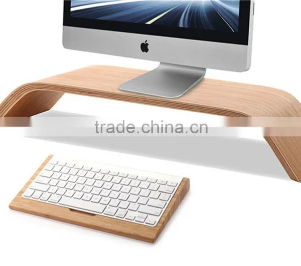 Most Popular Wood Stand Holder for Desktop Computer Imac/desktop Computer Stand Holder photo-5