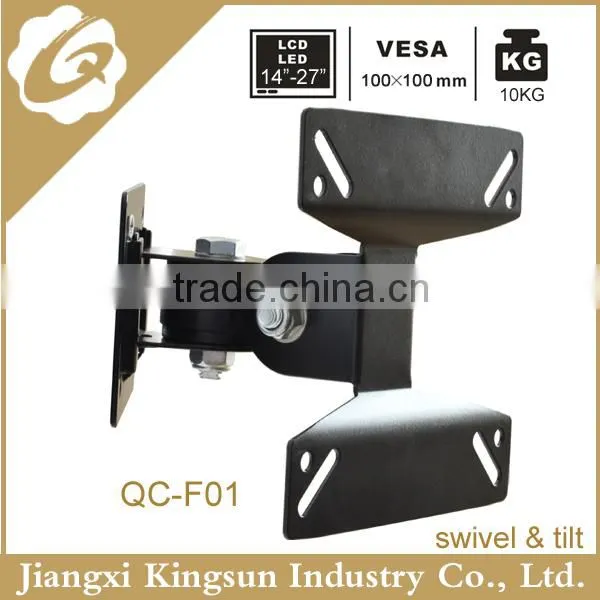 Up to 27'' Inch Plasma Tilting Tv Wall Mounts Holder Hold up to 10kg LCD LED Tv photo-3