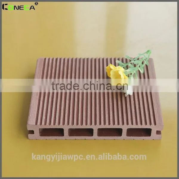 European Style Outdoor Antiseptic Wood Plastic Composite Decking Waterproof WPC Floor photo-3