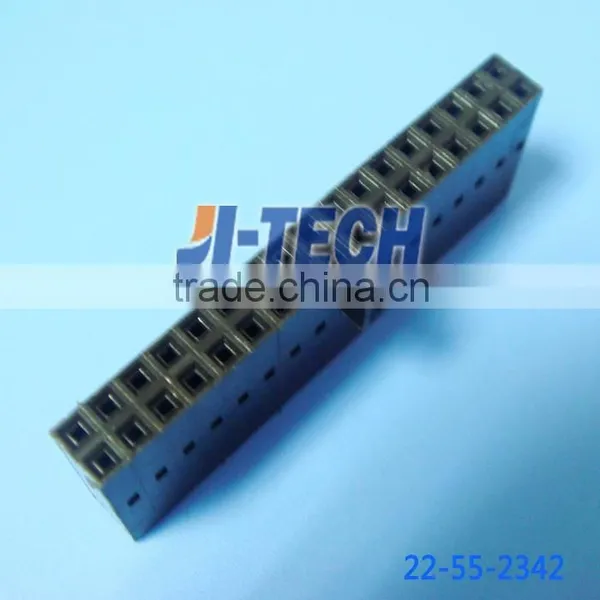 2.54mm Pitch 70450 Series Female Molex 34 Pin Connector 22-55-2342 Crimp Housing Dual Row Version B Polarized 34 Circuits photo-5