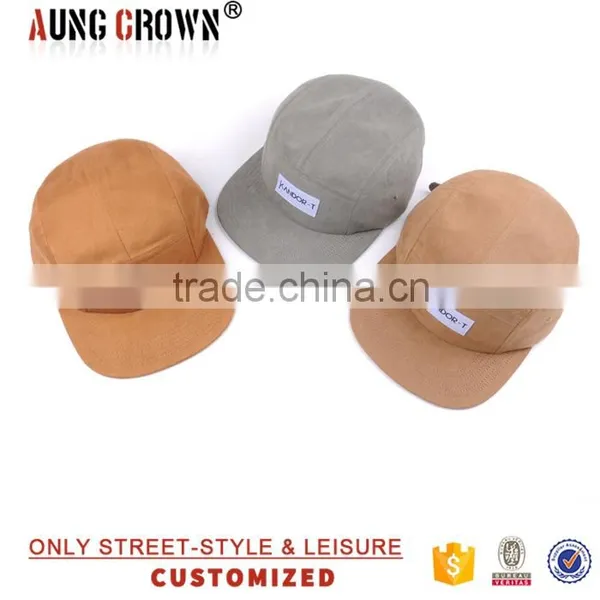 New Custom 5 Panel Suede Cap photo-5