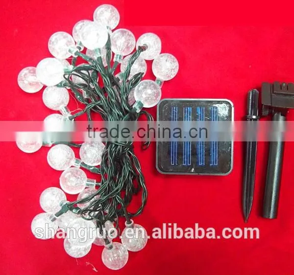 Christmas Led Crystal Magic Ball Light Festival Ball Light Solar Led Garden Ball Light photo-3