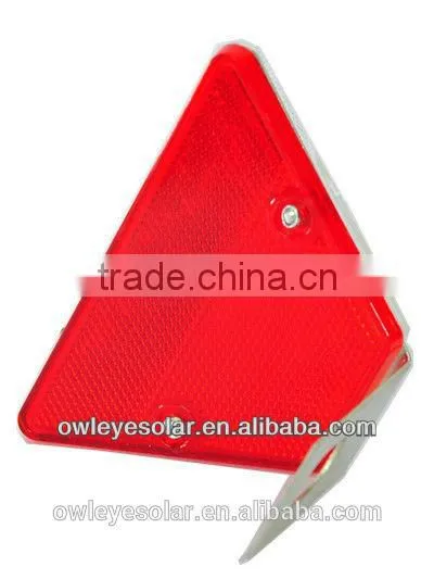 Triangle Steel Guardrail Reflector /hot Sale Bright Highway Delineator Post photo-3