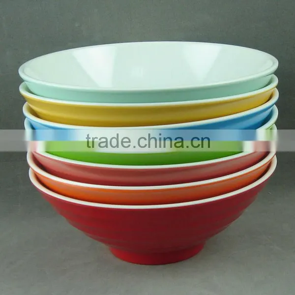 Costome Melamine Two-tone Bowl photo-6