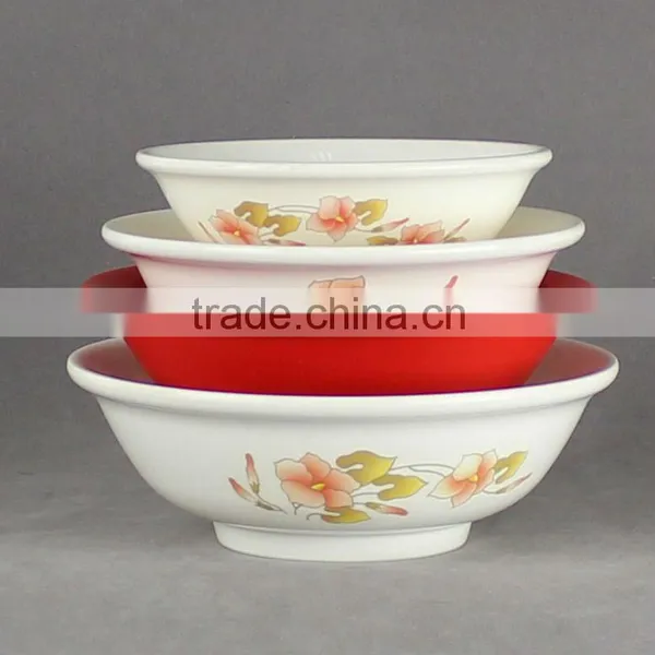 100% Assorted Melamine Bowl