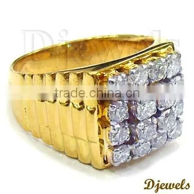 Diamond Gents Gold Rings, Diamond Wedding Rings, Diamond Engagement Rings photo-2