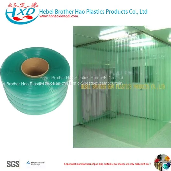 ESD Transparent Soft Plastic Strip Curtain Door Rolls photo-4