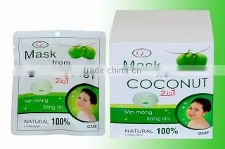 Natural Facial Mask From Coconut Fruit photo-2