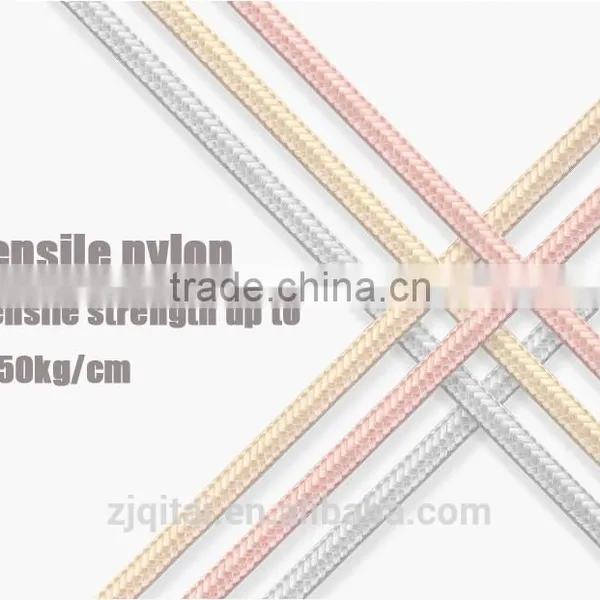 New Arrival Customized Wholesale Metal Braided Charging Cable Usb 2 in 1 Mirco Usb Cable for Iphone &samsung photo-4