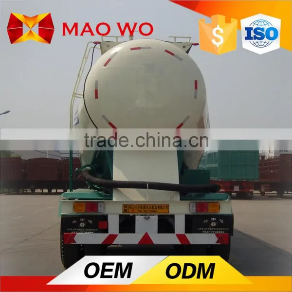 Tri-axle V Shape Cement Bulker, Bulk Cement Tank Semi Trailer For Sale photo-6