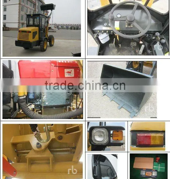 ZL08A Wheel Loader,800kg Mini Loader photo-2