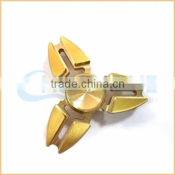 2017 New Tri-Spinner Fidgets Toys Copper Triangle Finger Gyro photo-6