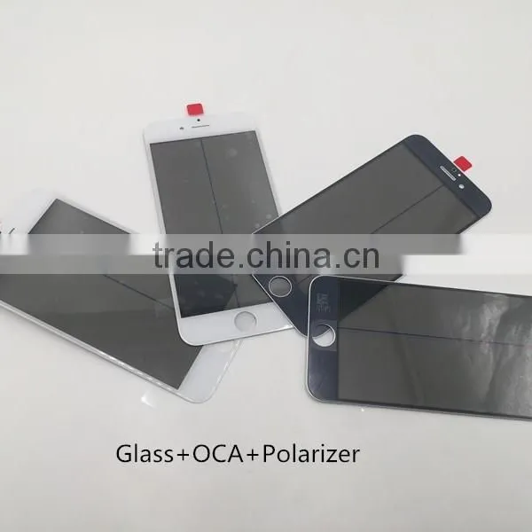 LCD Front Glass With Cold Glue LCD Frame Bezel And OCA With Polarizer For Iphone 6S Plus Lcd Refurbish photo-4