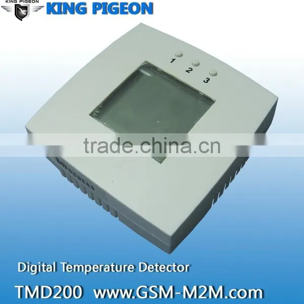 THD200 LCD Temperature Humidity Alarm Detector 2 Dry Contact Temperature Humidity Sensor Testing Equipment