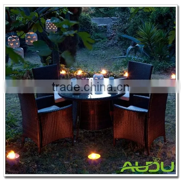 Audu Melbourne Garden Outdoor Rattan Dining Set photo-3