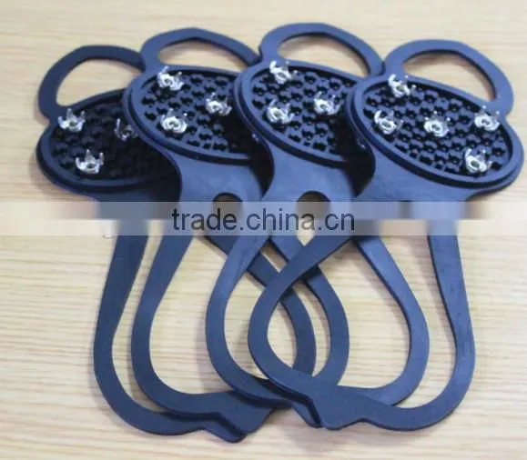 5 Spikes Silicone Anti Slip Shoes,anti Slip Protection Shoes for Snow Wheather photo-2