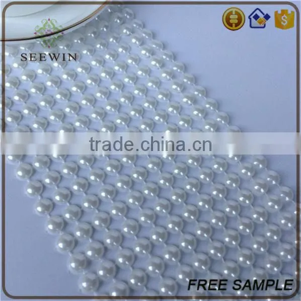 Beautiful Diamond Mesh Fabric Cheap Table Runners for Fancy Banquet photo-2
