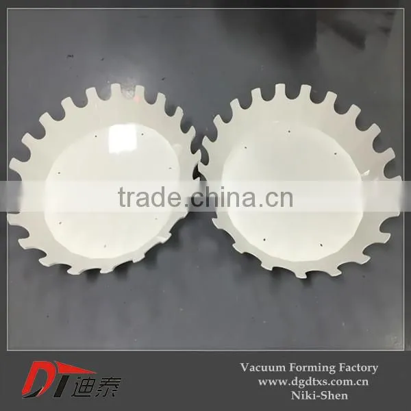 Customized White PVC Thermoformed Part photo-4