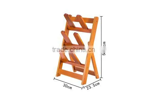2017 Hot Selling Wooden Folding Shoe Rack photo-6