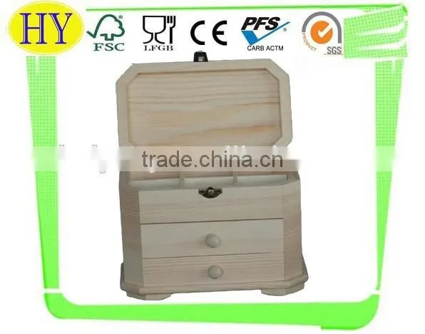 Small Lockable Wood Storage Cabinet With Multi Drawer photo-2