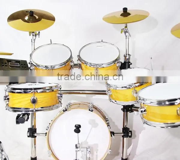 2017 New Design Wooden Painting Musical Instruments Drum photo-3