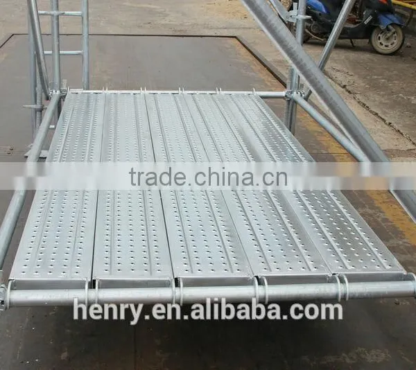 Hot-dip Galvanized Scaffolding Steel Plank photo-2