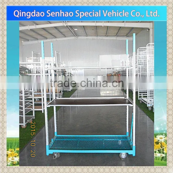 Nursery Trolley for Sale & Net Mesh Plant Trolley & Flower Cart TC13859 photo-5