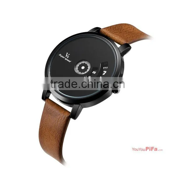 New Style Mens Quartz Vogue Stainless Steel Back Waterproof Watches for Business photo-3