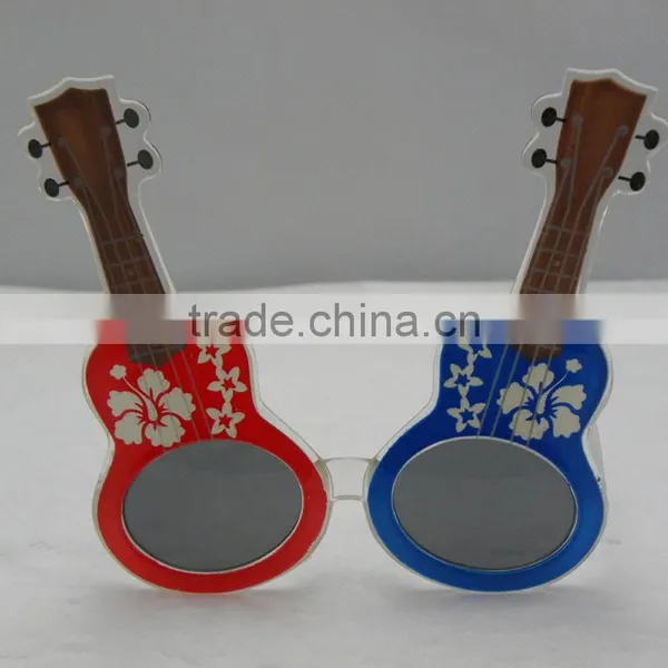 Colorful Plastic Music Gita Party Glasses photo-2