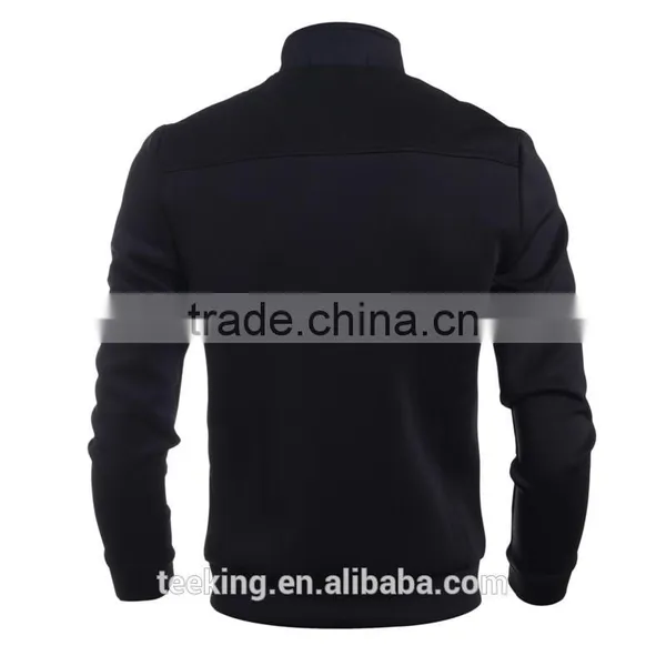 Custom Men's Cotton Hoodie Baseball Varsity Jacket photo-3