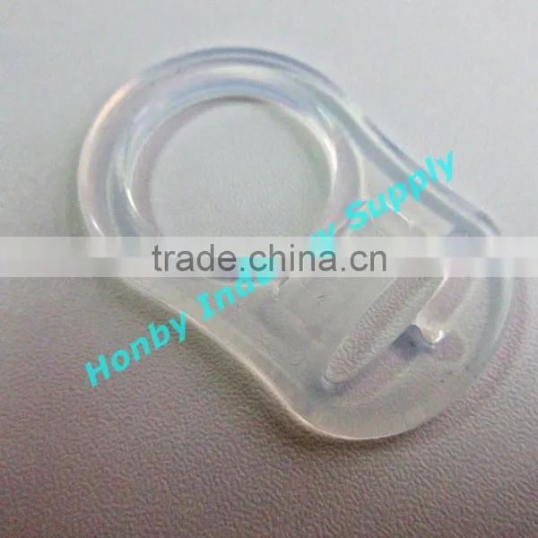 High Quality Colored Soft Silicone Pacifier Ring Safe For Baby photo-4
