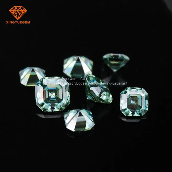 Top Quality VVS Wholesale Asscher Machine Cut Diamond Loose Moissanite photo-5
