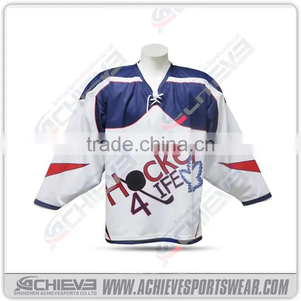 MESH DRI FIT Hockey Herseys USA photo-4