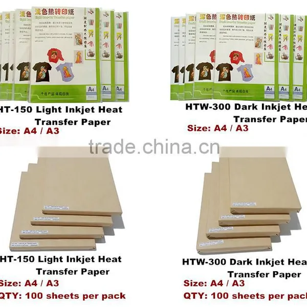 Guangzhou Manufacturer Low Price Light Dark T-shirt Heat Transfer Paper photo-5