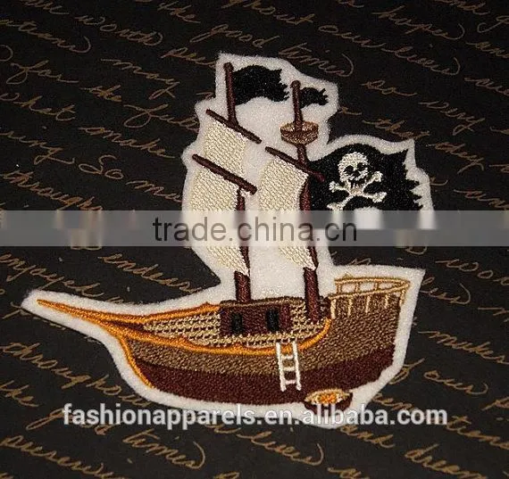 Custom All Kinds of Embroidered Patch for Clothes Embroidery Patch Made in China Choose Size/color photo-4