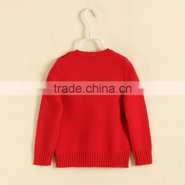 Hot Sale Winter Sweater Christmas Wear Swearter for Baby Girls photo-3